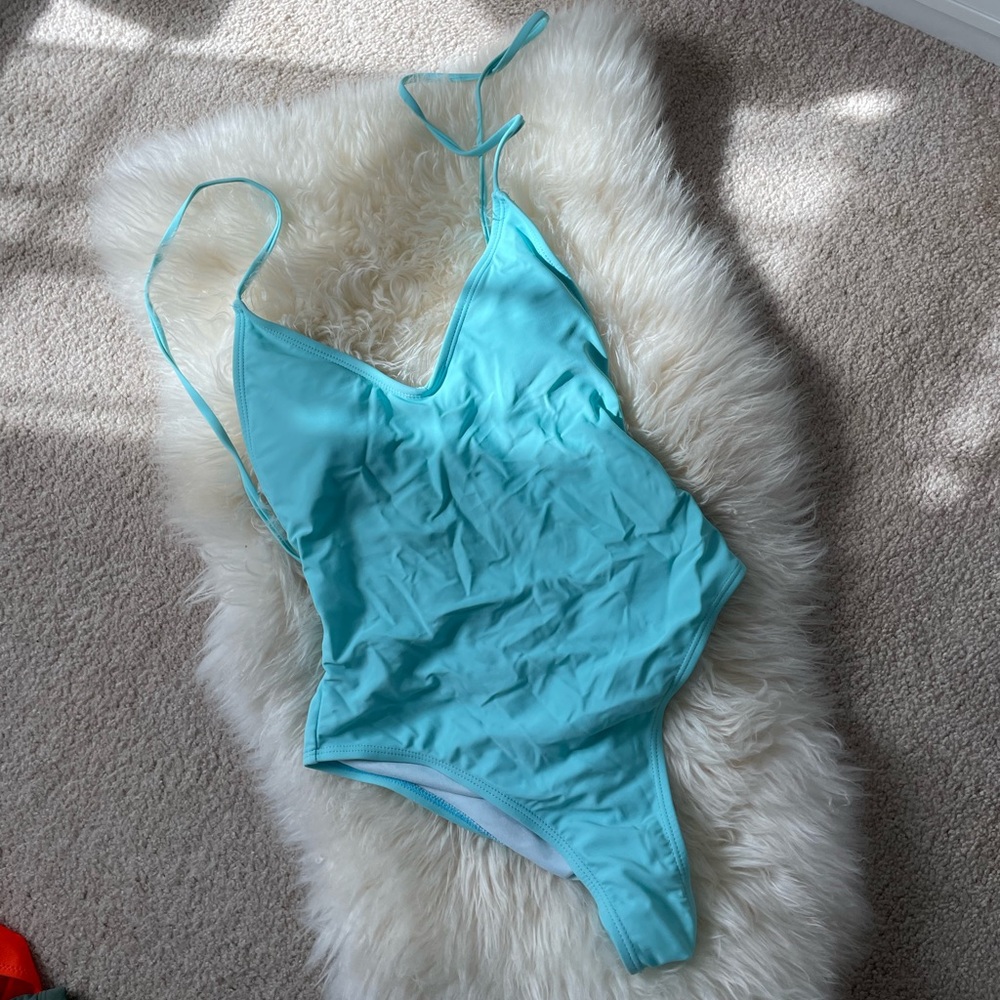 Turquoise one piece